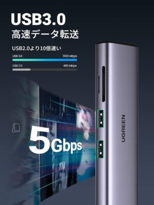 究極の7-in-1 USB-Cハブ:最新のデバイスの電源、ディスプレイ、接続 11 究極の7-in-1 USB-Cハブ:最新のデバイスの電源、ディスプレイ、接続