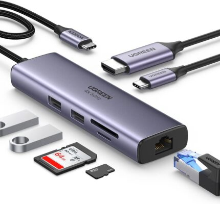 究極の7-in-1 USB-Cハブ:最新のデバイスの電源、ディスプレイ、接続 究極の7-in-1 USB-Cハブ:最新のデバイスの電源、ディスプレイ、接続