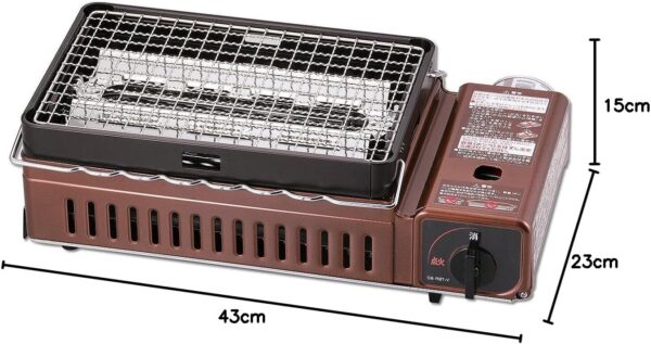 Iwatani CB ABR 1:グルメ屋外料理のためのコンパクトパワーハウスグリル 15 Iwatani CB ABR 1:グルメ屋外料理のためのコンパクトパワーハウスグリル